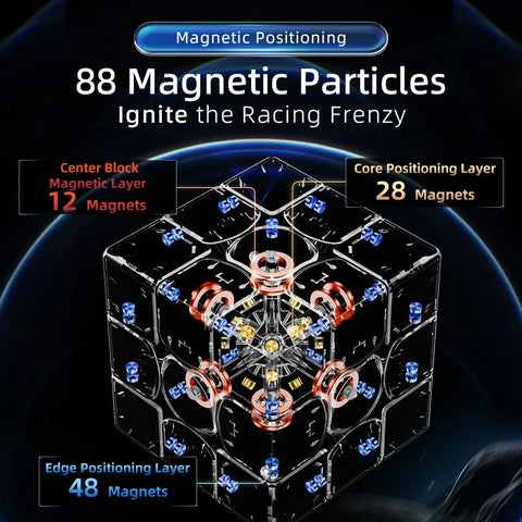 MoYu HuaMeng TG 3x3 Cube (Magnetic, Ball-Core, UV Coated)