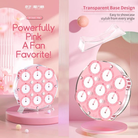 QiYi Magnetic Clock (Sakura Pink Edition)