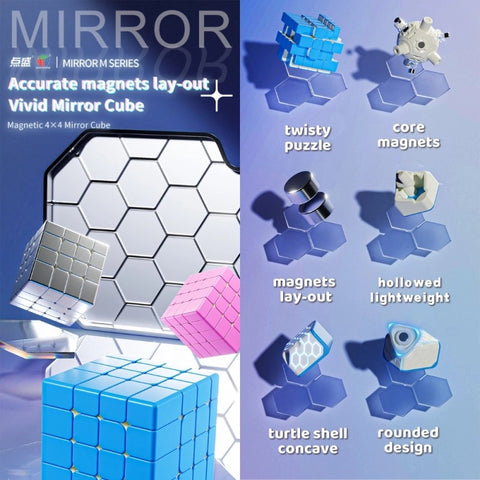 DianSheng Mirror 4x4 (Magnetic, Ball-Core)
