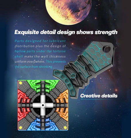 DianSheng Galaxy 9x9 M Magnetic Speed Cube (Stickerless)