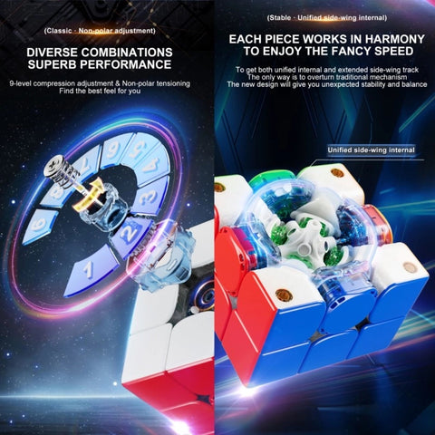 YJ Meta3 3x3 (Wing-Magnetic + 8-Magnet Ball-Core + UV)
