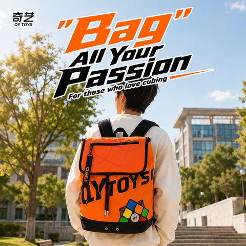 QiYi Forever Speedcubing Backpack - Orange