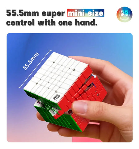 YJ Pocket Cube Mini 7x7 Magnetic Speed Cube (55.5mm)