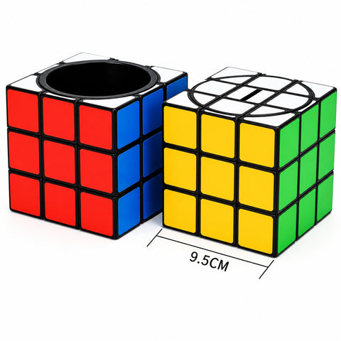 Z-Cube 3x3 Rotating Pen Holder (Classic Black)