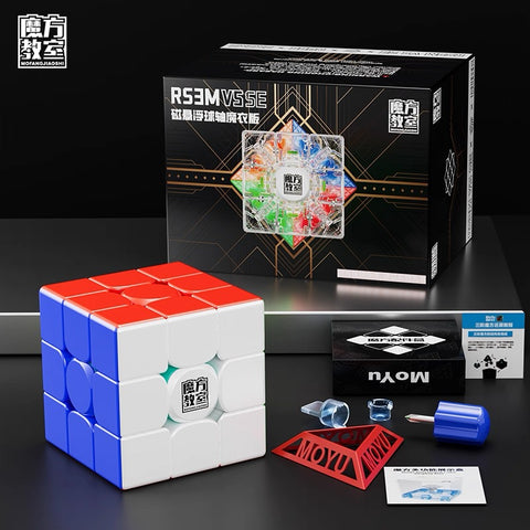 MoYu RS3 M 3x3 V5 SE (Magnetic + MagLev + Ball-Core + UV)