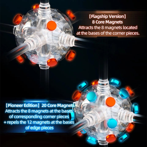 X-Man Tornado V5 3x3 Flagship (Magnetic, Ball-Core, UV Coated)