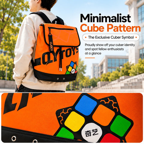 QiYi Forever Speedcubing Backpack - Orange