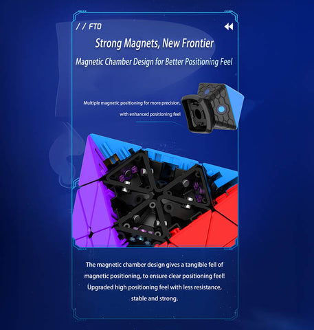 DianSheng Galaxy FTO Face-Turning Octahedron (Magnetic)
