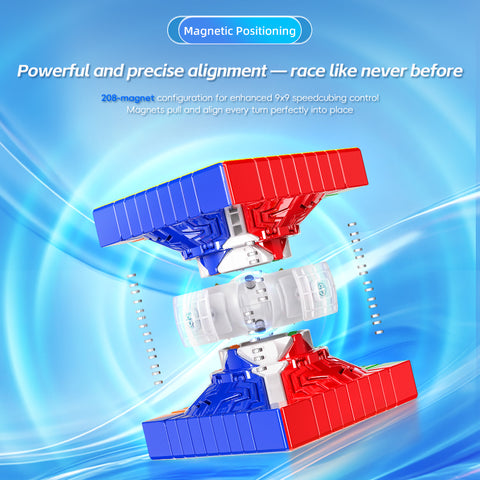 MoYu MeiLong 9x9 V3 (Magnetic + Ball-Core Stickerless)