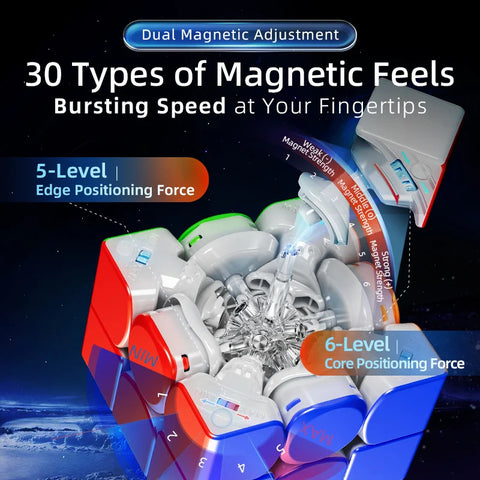 MoYu HuaMeng TG 3x3 Cube (Magnetic, Ball-Core, UV Coated)