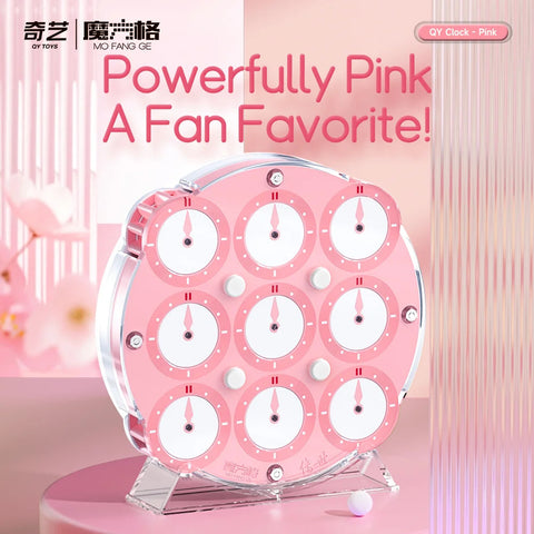 QiYi Magnetic Clock (Sakura Pink Edition)