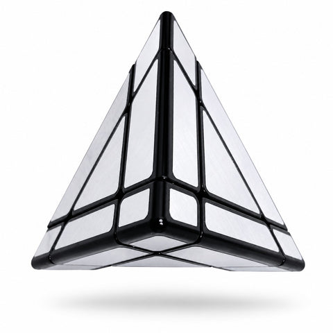 ShengShou Mirror Pyraminx Tower Shape Mod (Silver)