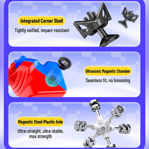 Swift Block Super 3x3 (Magnetic, MagLev) - Pokémon Umbreon Edition