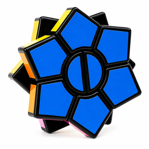 DianSheng 2-Layer Square-1 Star Cube (Black Base)