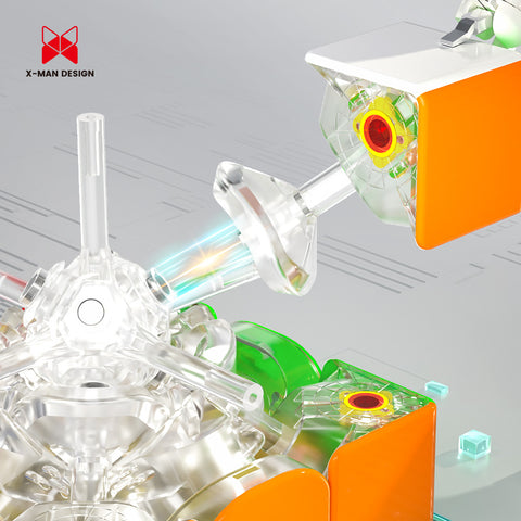 QiYi X-Man Tornado V3 Pioneer 3x3 Cube Aurora Limited Edition
