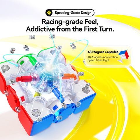 GAN 356 iCarry 4 Bluetooth Smart Cube 3x3 (Frosted)