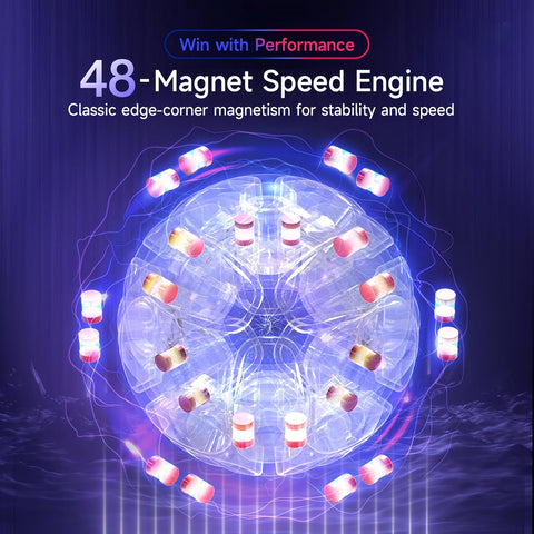 QiYi Warrior M 2x2 Speed Cube (Magnetic + UV Coated)