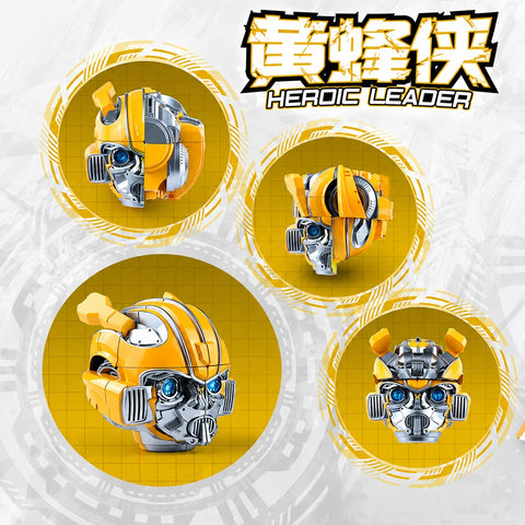 QiYi Heroic Leader 2x2 Robot Head (Yellow Bee)