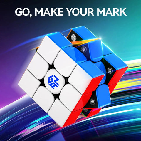 GAN V100 Leap Frosted 3x3 (Magnetic, Core Magnets)