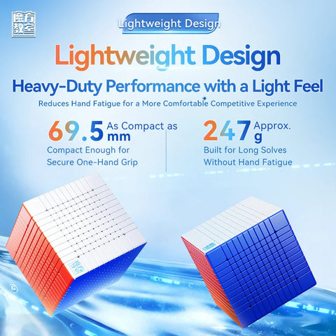MoYu MFJS MeiLong 11x11 V2 Stickerless Speed Cube