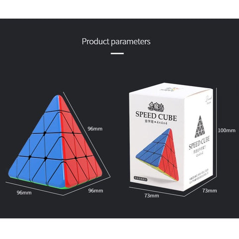 YuXin Little Magic Master Pyraminx 4x4 (Stickerless)