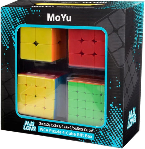 MoYu Meilong 2x2, 3x3, 4x4, 5x5 Speed Cube (Combo Pack)