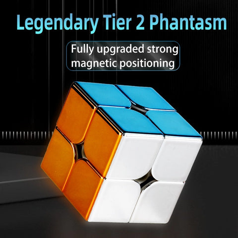 Sengso Legend 2x2 M Magnetic Metallic Speed Cube