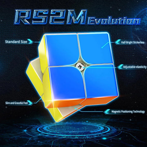 MoYu RS2M 2x2 Magnetic Speed Cube