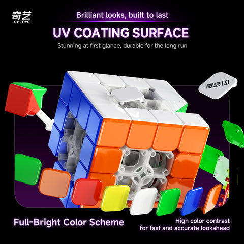 QiYi M Pro 4x4 V2 Magnetic Ball-Core Speed Cube (UV Coated)