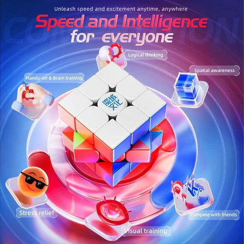 MoYu AoLong V5 3x3 MagLev Ball-Core Speed Cube (UV Coated)