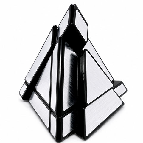 ShengShou Mirror Pyraminx Tower Shape Mod (Silver)