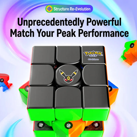 Swift Block Super 3x3 (Magnetic, MagLev) - Pokémon Umbreon Edition