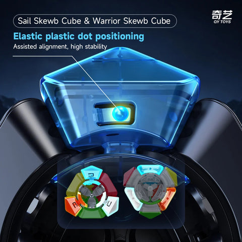 QiYi Warrior Skewb Stickerless Speed Cube