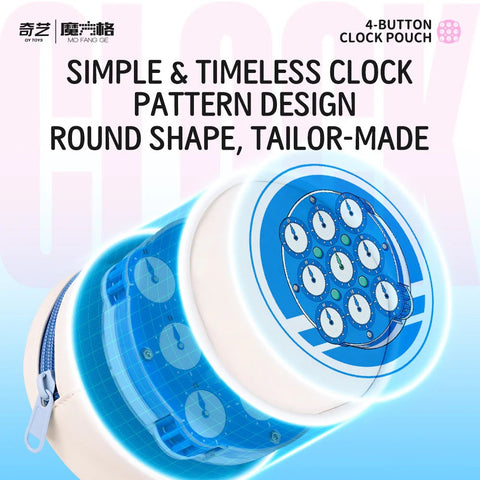 QiYi Clock Storage Pouch (Polyurethane Protective Case)