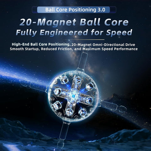 MoYu WeiLong V11 SE 3x3 Cube (20-Magnet Ball-Core MagLev UV)