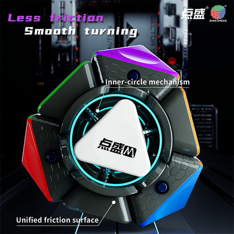 DianSheng Galaxy 2x2 FTO Shape Mod (Magnetic)