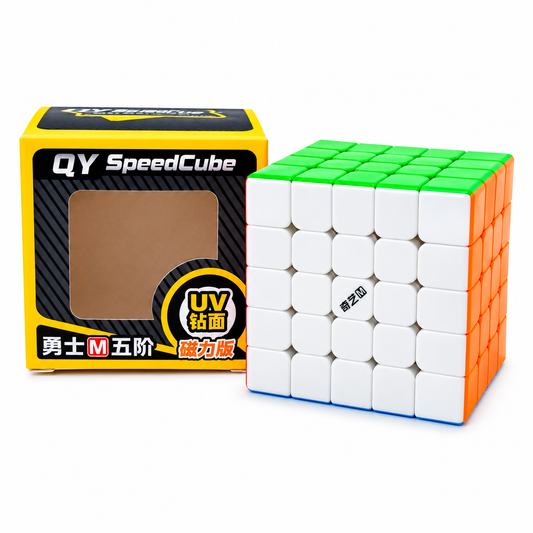 QiYi Warrior 5x5 Magnetic Speed Cube (UV Coated)