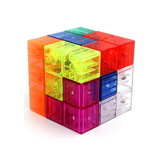 Magnetic Building Blocks Cube 3D Multi Shapes Puzzle Cubes - Cuberkart