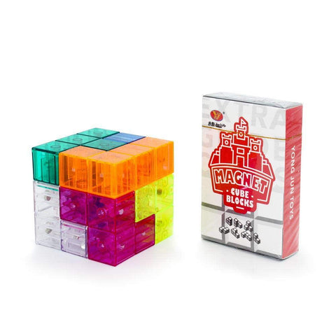 Magnetic Building Blocks Cube 3D Multi Shapes Puzzle Cubes