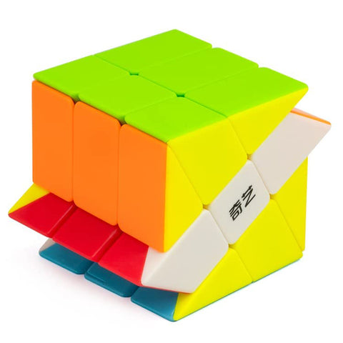 QiYi Windmill 3x3 Stickerless Magic Speed Cube Puzzle