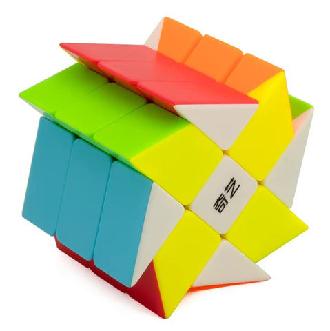 QiYi Windmill 3x3 Stickerless Magic Speed Cube Puzzle