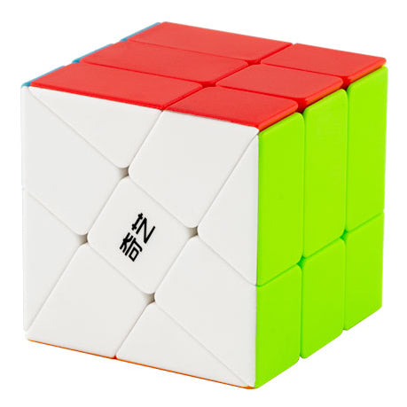 Stickerless Windmill Cube QiYi Windmill 3x3 Stickerless Magic Speed Cube Puzzle – Cuberkart