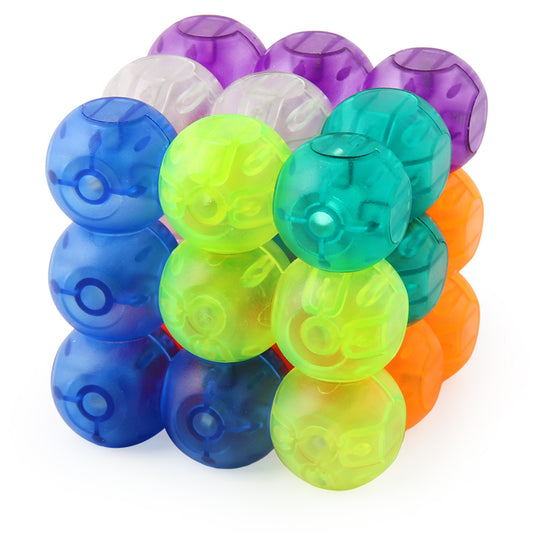 Magnetic Building Blocks 3x3 Ball Magic Children DIY 3D Puzzle Cubes - Cuberkart