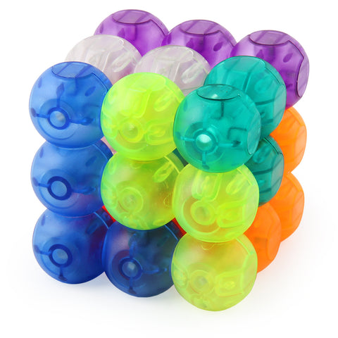 Magnetic Building Blocks 3x3 Ball Magic Children DIY 3D Puzzle Cubes