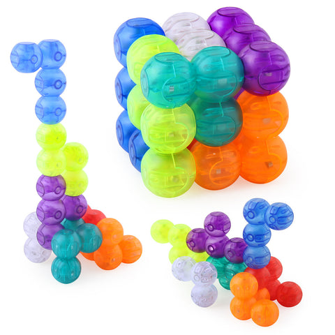 Magnetic Building Blocks 3x3 Ball Magic Children DIY 3D Puzzle Cubes