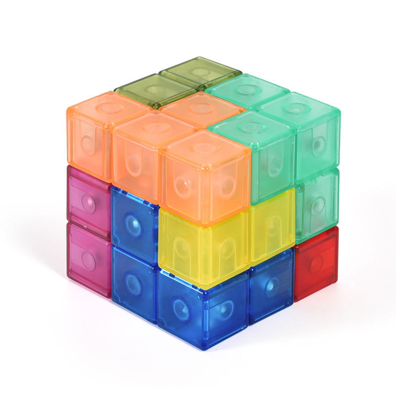 Creative Magnetic Cube Building Blocks Children's DIY Puzzle Toys