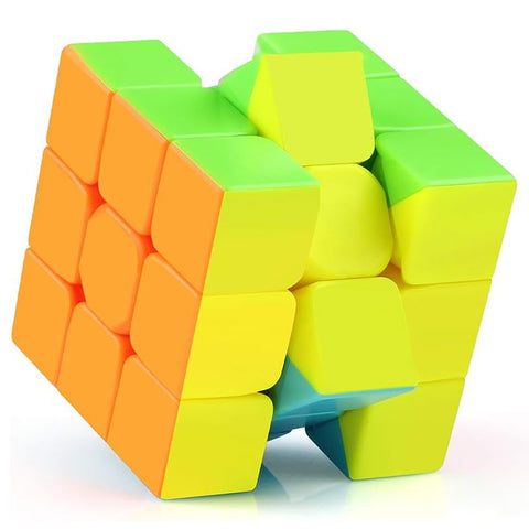 QiYi Warrior S Cube 3x3 Stickerless Professional Speed Cube