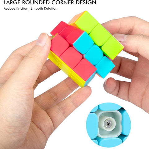 QiYi Warrior S Cube 3x3 Stickerless Professional Speed Cube