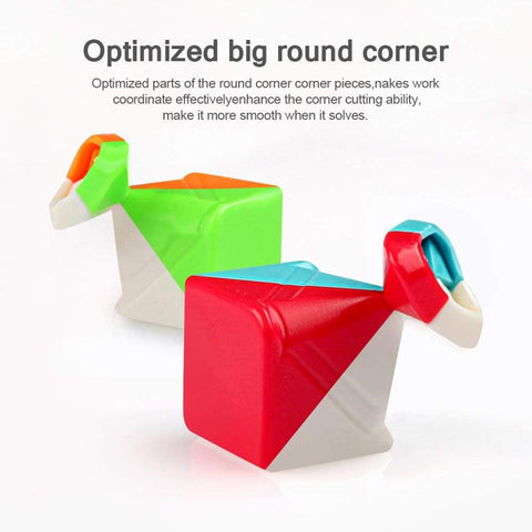 QiYi Warrior S Cube 3x3 Stickerless Professional Speed Cube