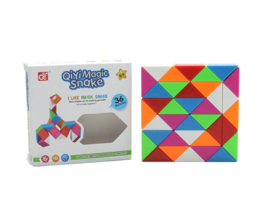 QiYi Magic Snake Cube Puzzle (36 Blocks) - Cuberkart